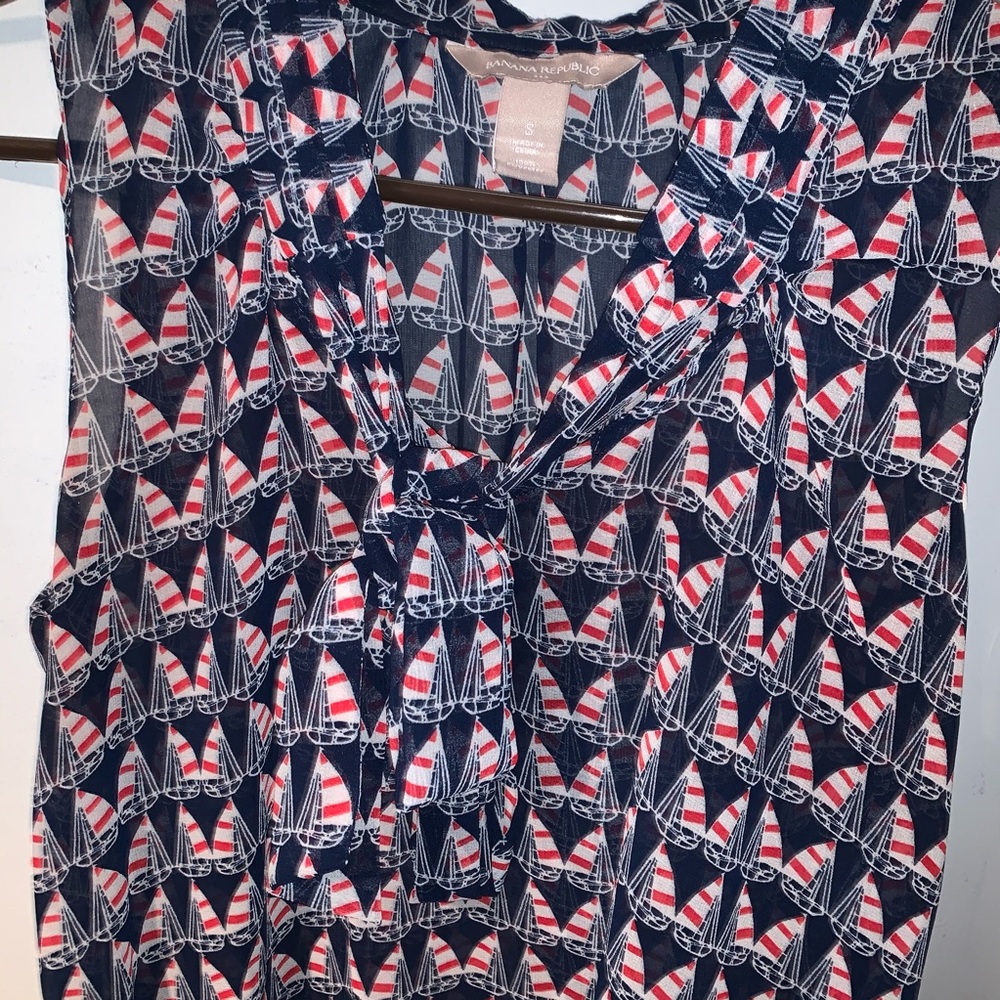 Banana Republic Sailboat Tank Top